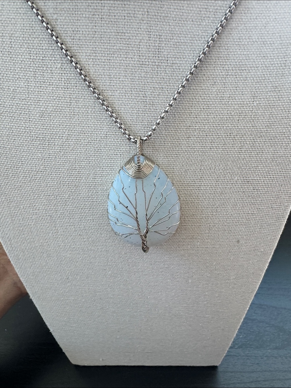 Handmade moonstone Pendant Necklace